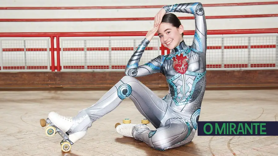 Ana Cavaco é campeã a dançar sobre rodas Ana Cavaco é campeã a dançar sobre rodas