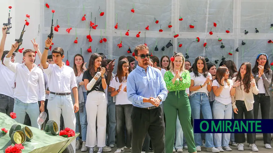 O 25 de Abril recriado pelos alunos da Escola Reynaldo dos Santos O 25 de Abril recriado pelos alunos da Escola Reynaldo dos Santos