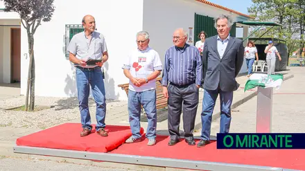 António José Ganhão dá nome ao recinto de festas de Foros da Charneca