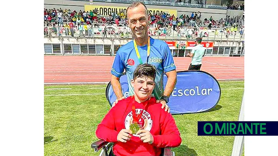 Rodrigo Alcobia revalida título de campeão nacional de lançamento adaptado Rodrigo Alcobia revalida título de campeão nacional de lançamento adaptado
