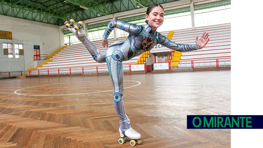 Ana Cavaco é campeã na arte de dançar sobre rodas Ana Cavaco é campeã na arte de dançar sobre rodas