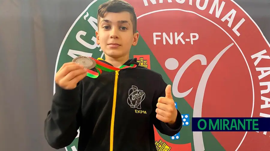 Diogo Mena vice-campeão nacional de karaté Diogo Mena vice-campeão nacional de karaté