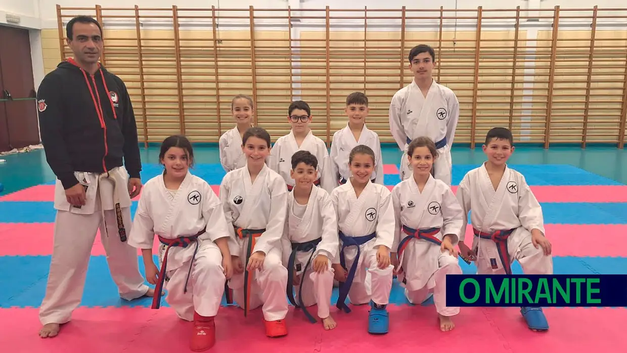 Atletas de Aveiras de Cima conquistam medalhas no Campeonato Nacional de Karaté