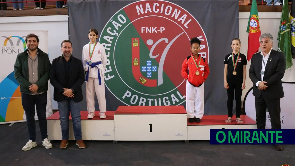 Atletas de Aveiras de Cima conquistam medalhas no Campeonato Nacional de Karaté