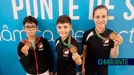Atletas de Aveiras de Cima conquistam medalhas no Campeonato Nacional de Karaté