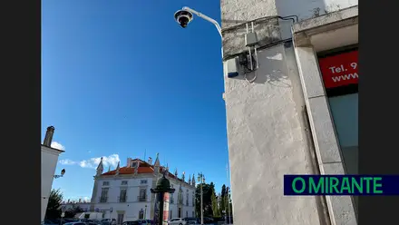 Videovigilância em Santarém começa a funcionar em pleno este mês