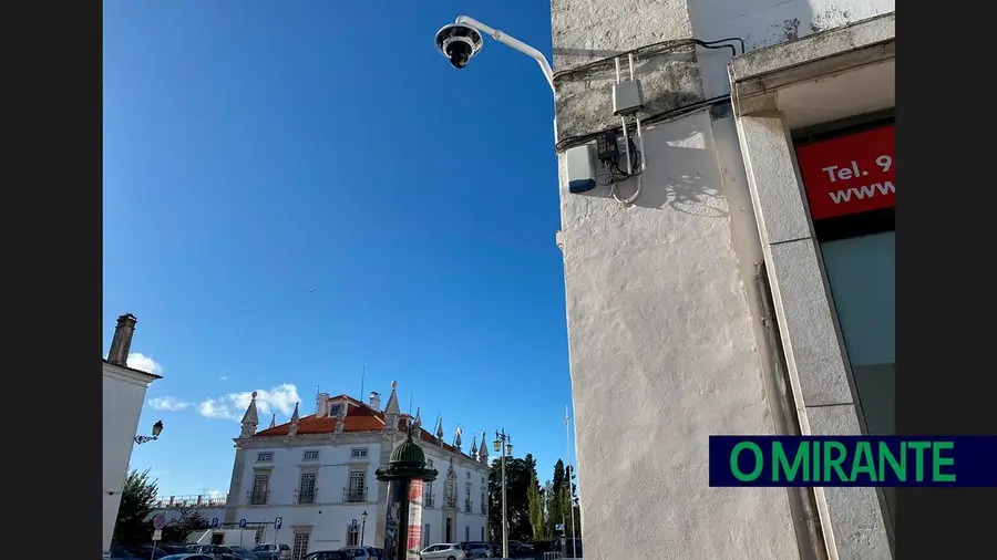 Videovigilância em Santarém começa a funcionar em pleno este mês