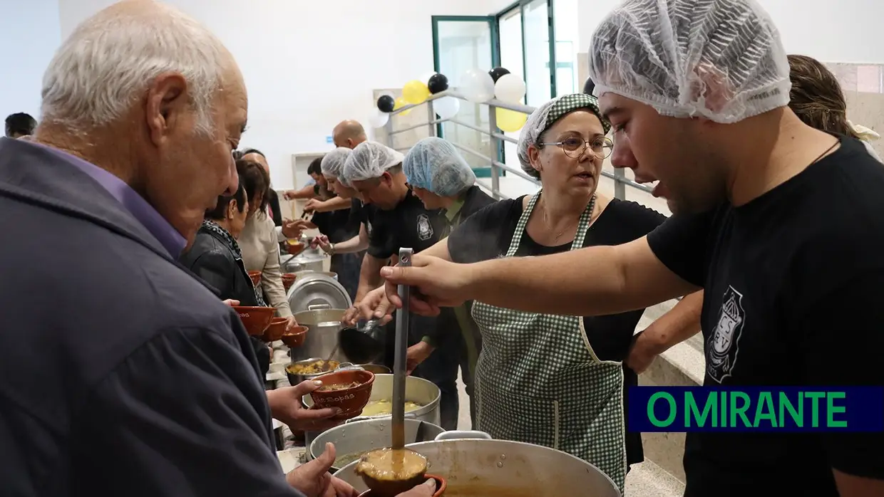 Festa das Sopas no aniversário do Centro Social e Recreativo de Valverde