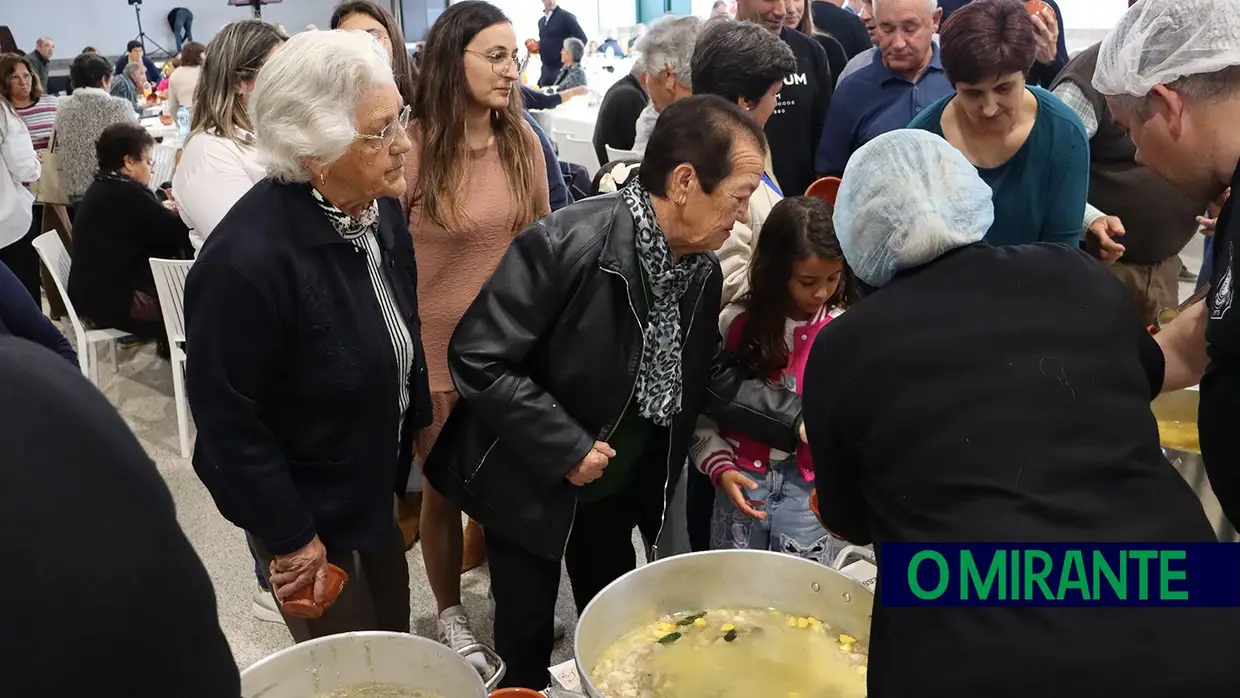 Festa das Sopas no aniversário do Centro Social e Recreativo de Valverde