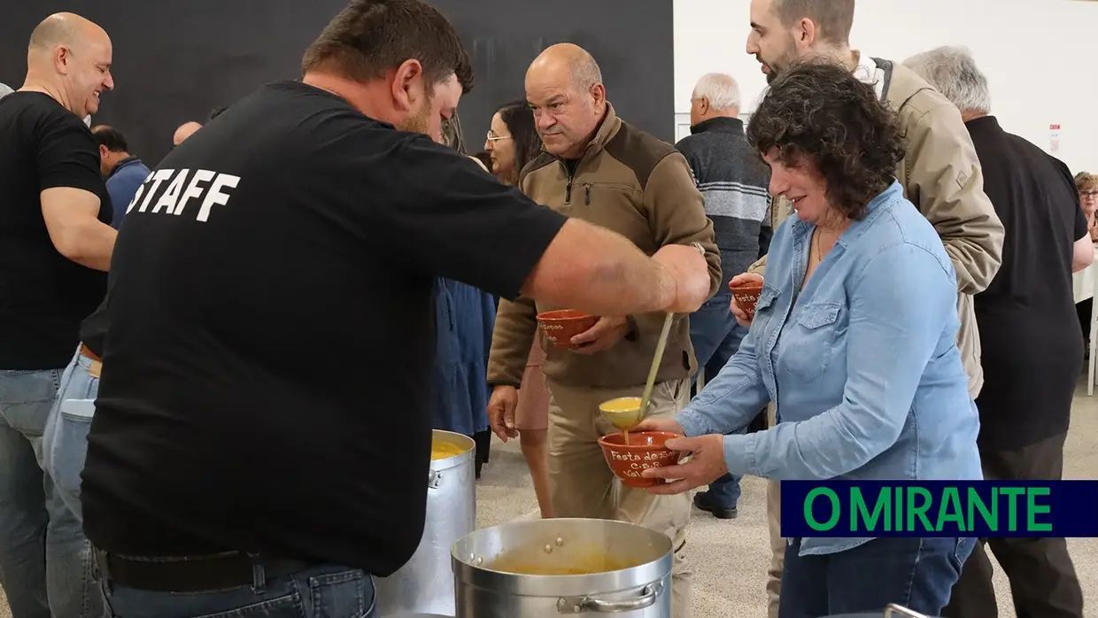 Festa das Sopas no aniversário do Centro Social e Recreativo de Valverde