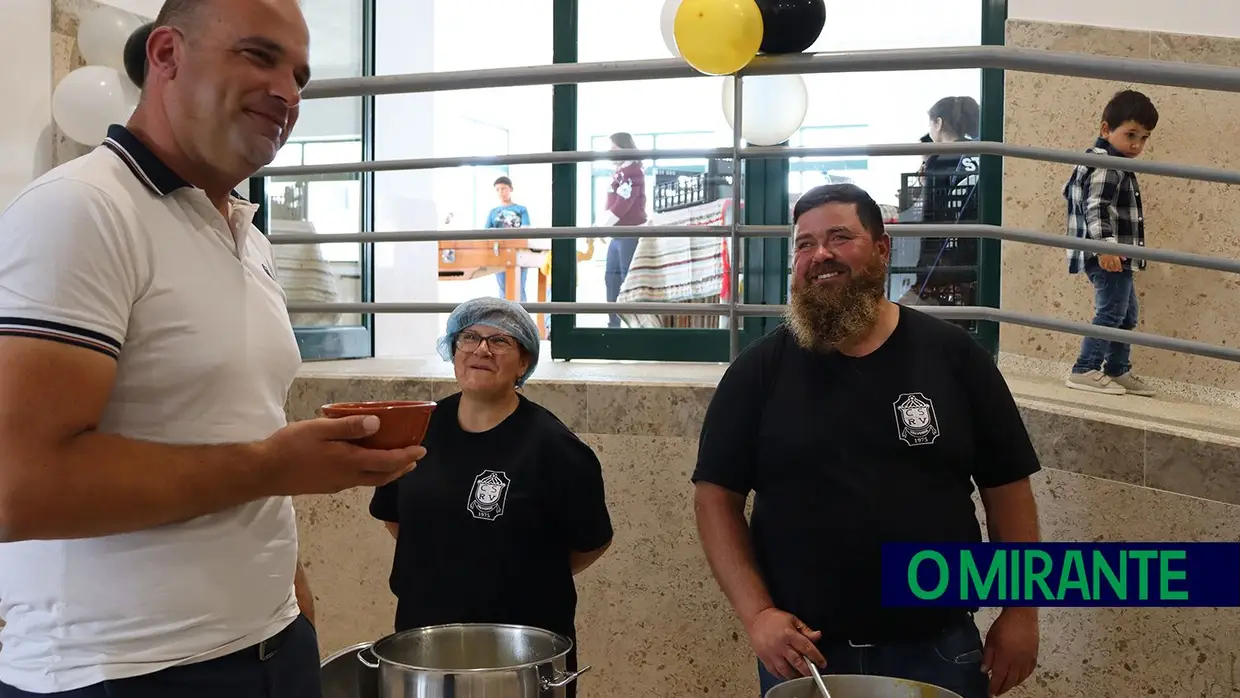 Festa das Sopas no aniversário do Centro Social e Recreativo de Valverde