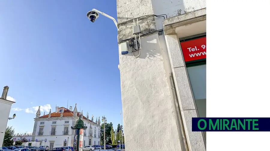 Videovigilância em Santarém começa a funcionar em pleno este mês Videovigilância em Santarém começa a funcionar em pleno este mês