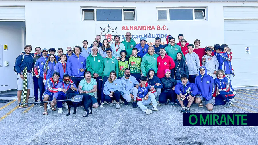 Canoagem de Alhandra é vice-campeã regional de maratona