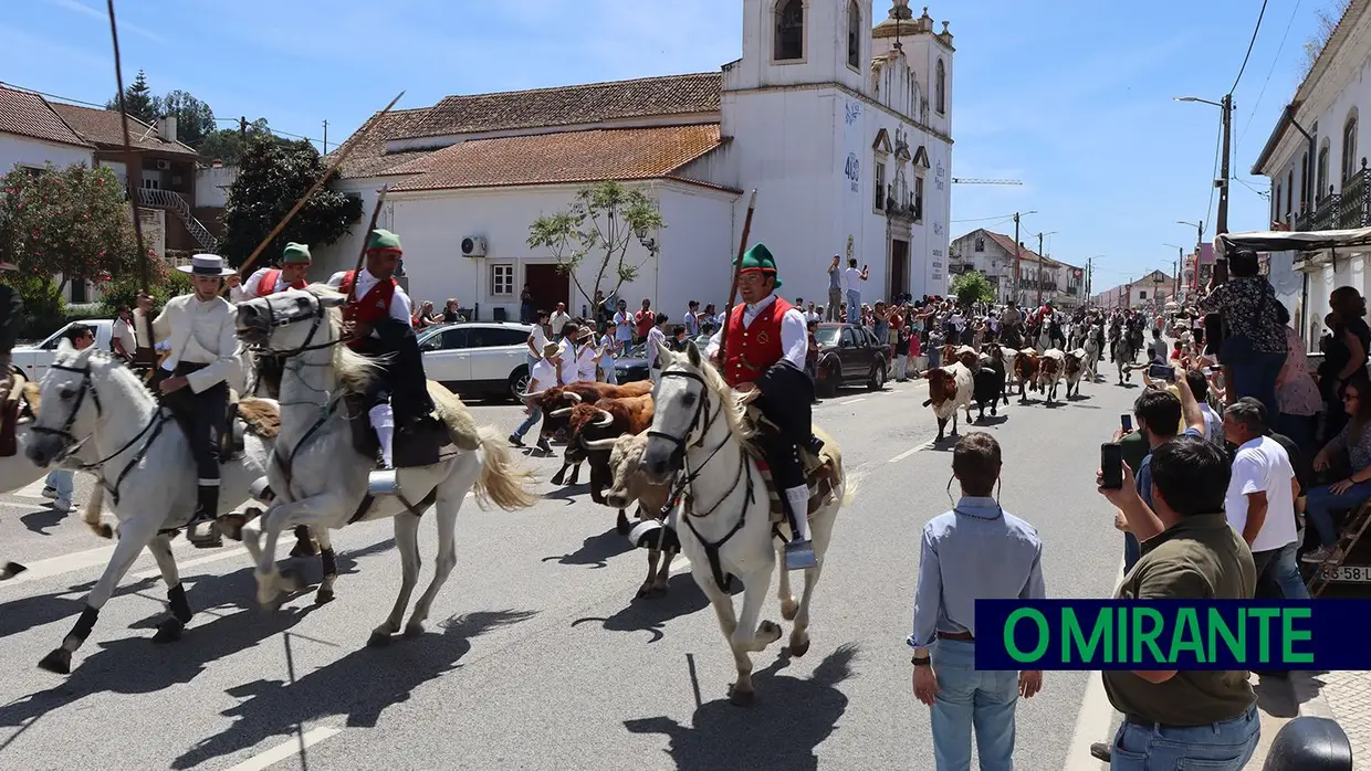 Entrada de toiros em Quinta-feira de Ascensão cumpriu a tradição