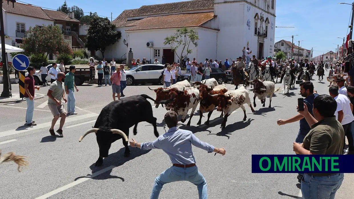 Entrada de toiros em Quinta-feira de Ascensão cumpriu a tradição