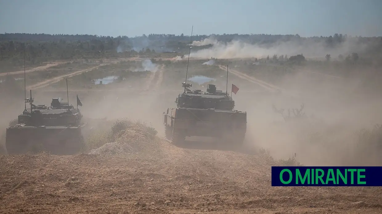 Fogos Reais em Santa Margarida no maior exercício do Exército português
