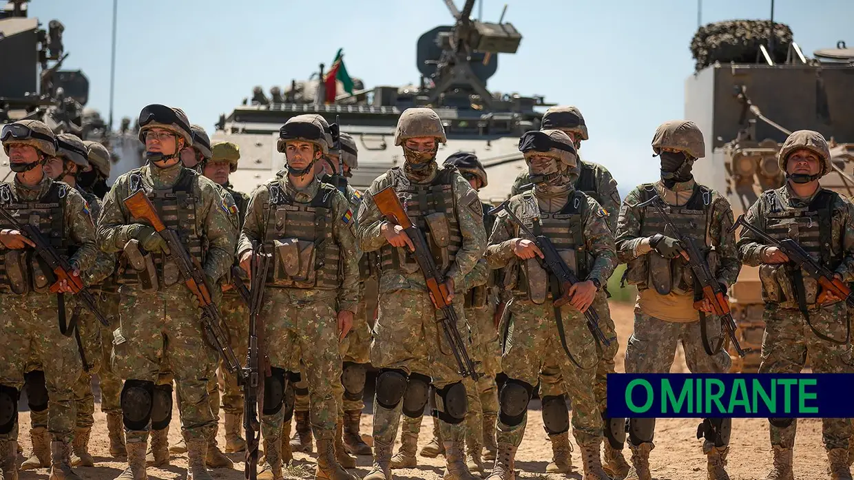 Fogos Reais em Santa Margarida no maior exercício do Exército português