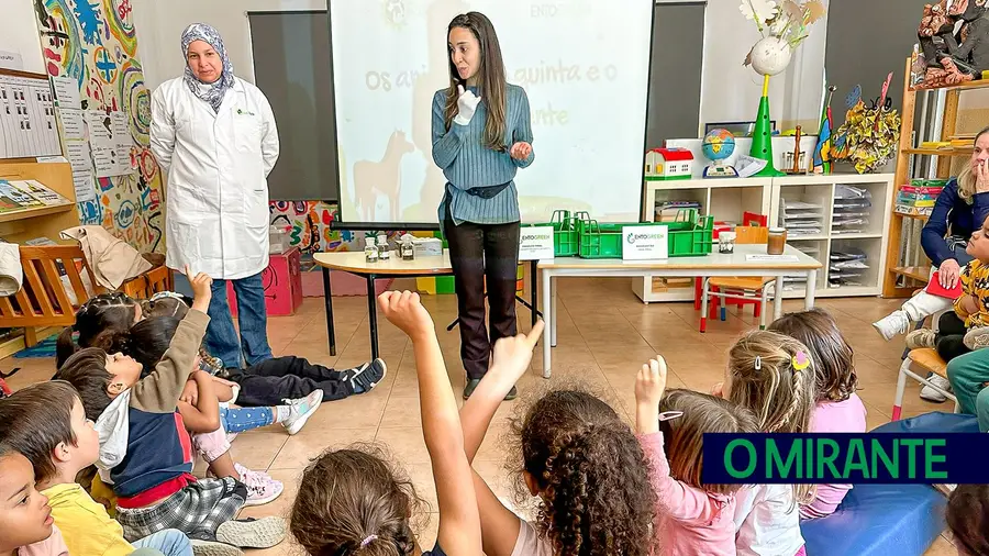 Escolas de Santarém com actividades educativas sobre insectos e preservação ambiental Escolas de Santarém com actividades educativas sobre insectos e preservação ambiental