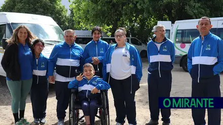 Encontro de canoagem na Praia Doce em Salvaterra de Magos