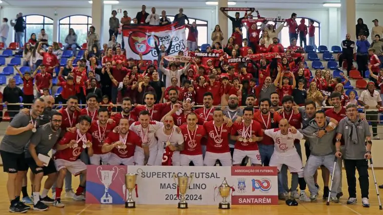 Futsal da Casa do Benfica da Golegã ganhou tudo o que havia para ganhar