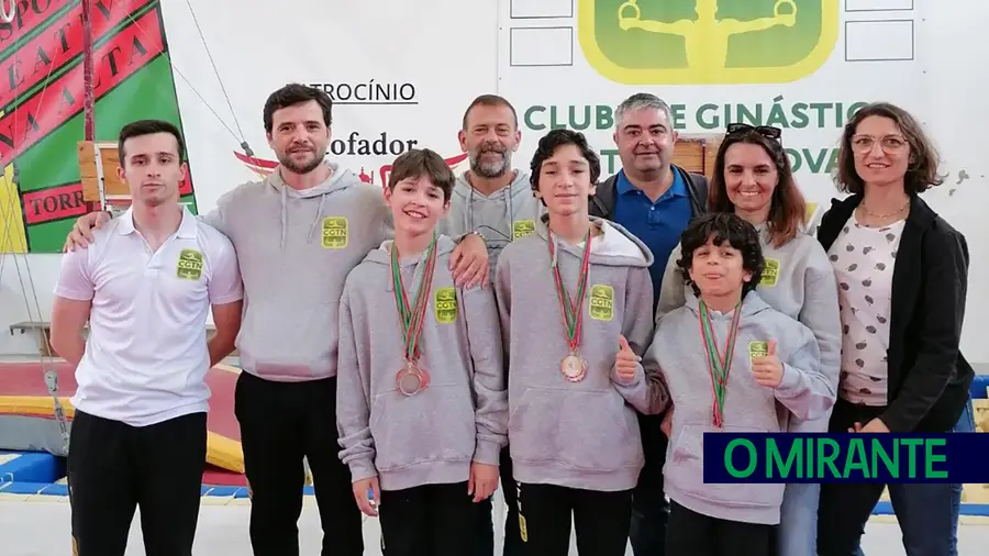 Clube de Ginástica de Torres Novas conquista 17 títulos distritais e 30 pódios