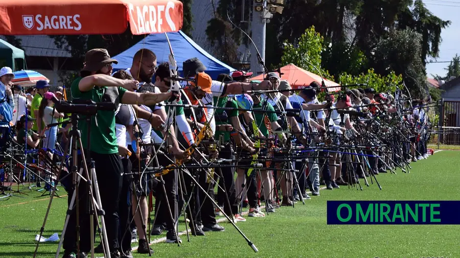 Golegã recebeu pela primeira vez prova de tiro com arco do campeonato de Campo