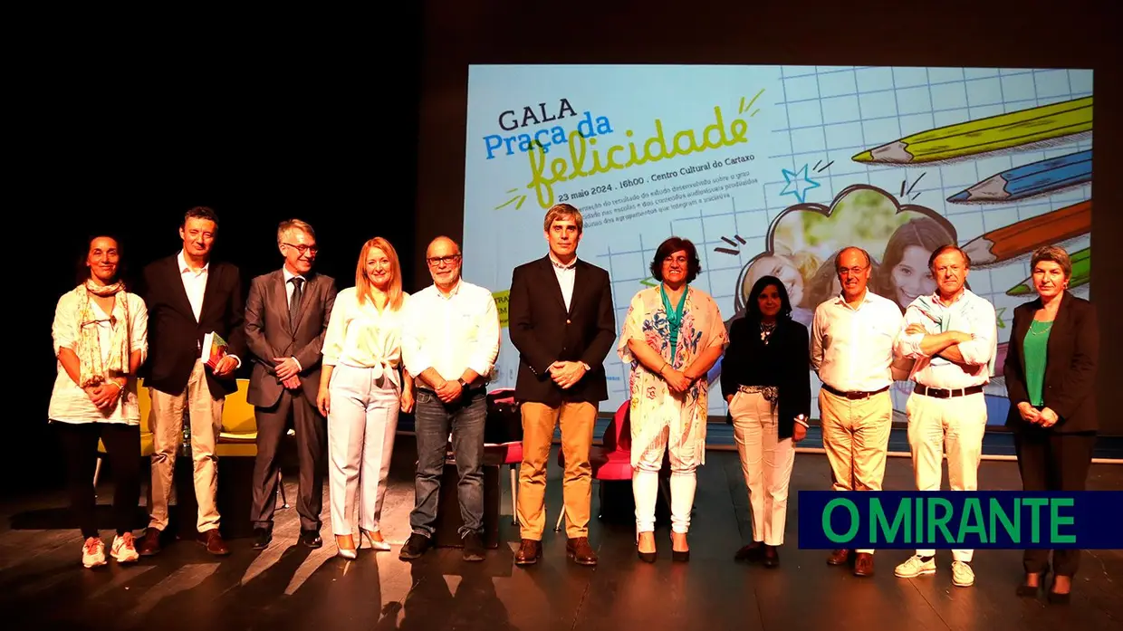 Cartaxo apresenta resultados de projecto pioneiro sobre felicidade nas escolas