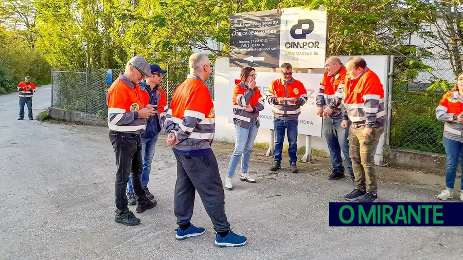 Trabalhadores da Cimpor de Alhandra com nova greve na primeira semana de Junho Trabalhadores da Cimpor de Alhandra com nova greve na primeira semana de Junho