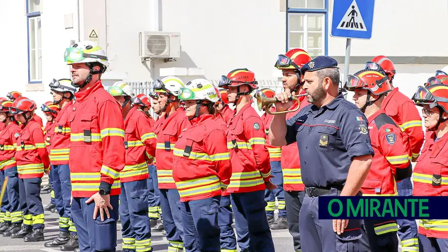 Dia do Bombeiro no Entroncamento homenageou operacionais feridos em serviço