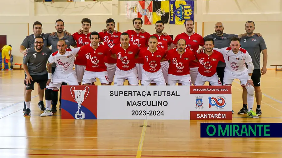 Futsal da Casa do Benfica da Golegã ganhou tudo o que havia para ganhar