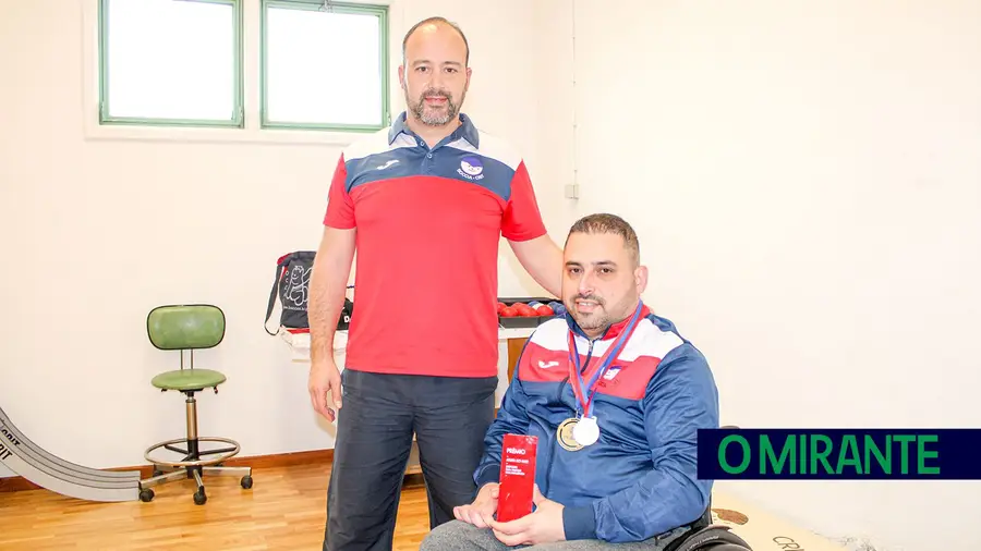 João Queirós da equipa de boccia do CRIT sagra-se campeão nacional