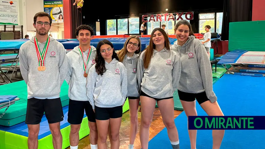 Ateneu Cartaxense conquista medalhas na primeira divisão Ateneu Cartaxense conquista medalhas na primeira divisão