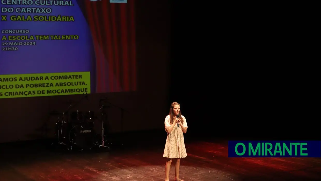 Matilde Jesus é a vencedora do concurso A Escola tem Talento no Cartaxo