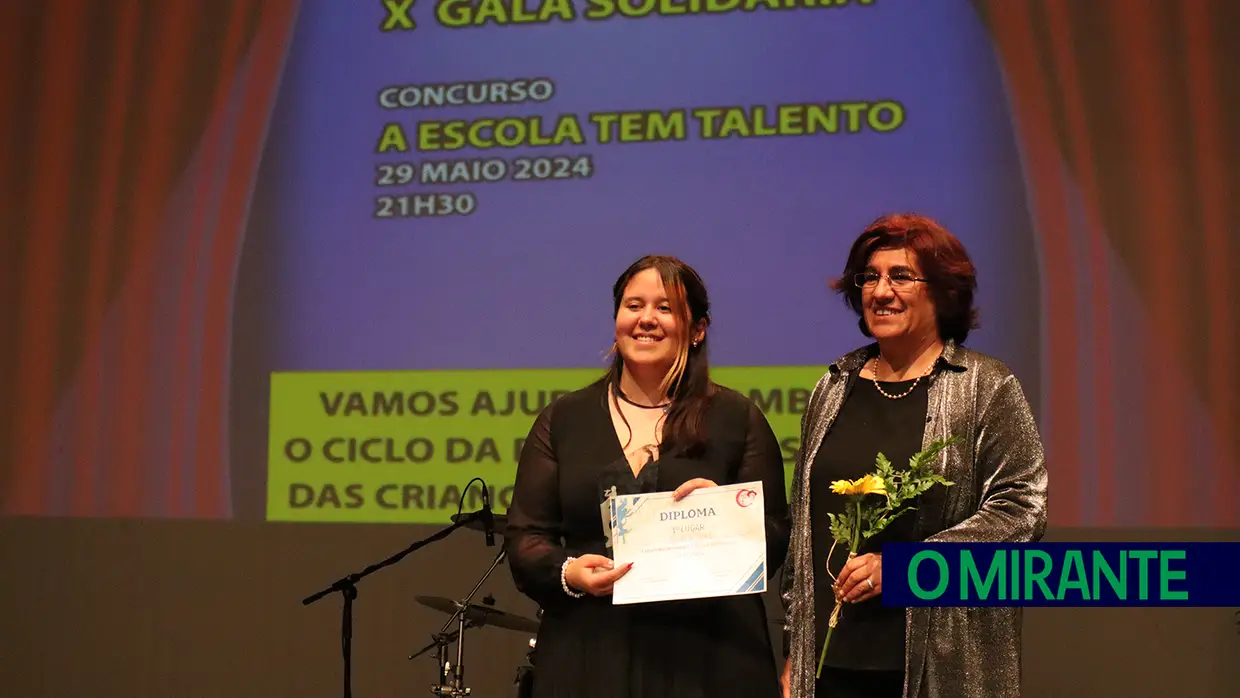 Matilde Jesus é a vencedora do concurso A Escola tem Talento no Cartaxo
