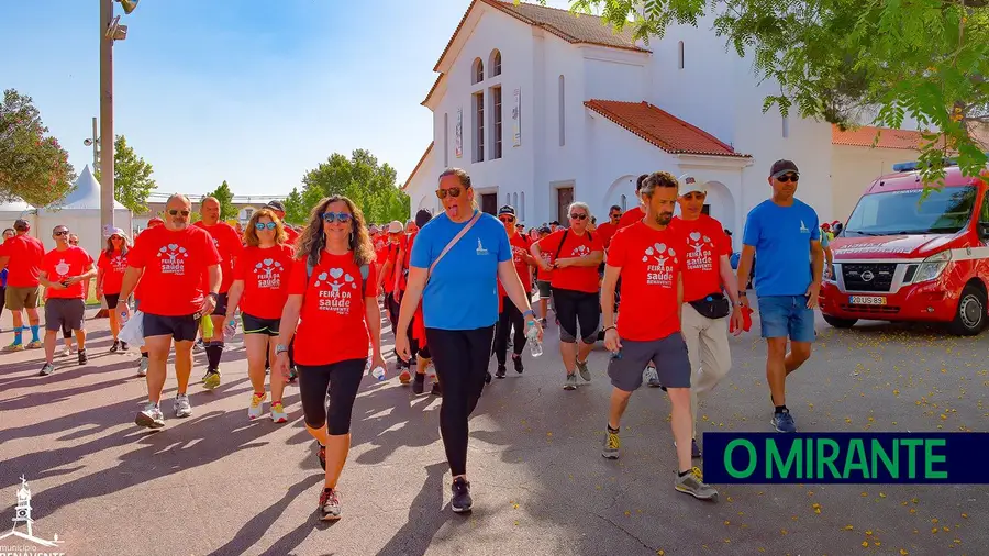 Caminhada pela saúde foi a mais participada de sempre em Benavente Caminhada pela saúde foi a mais participada de sempre em Benavente