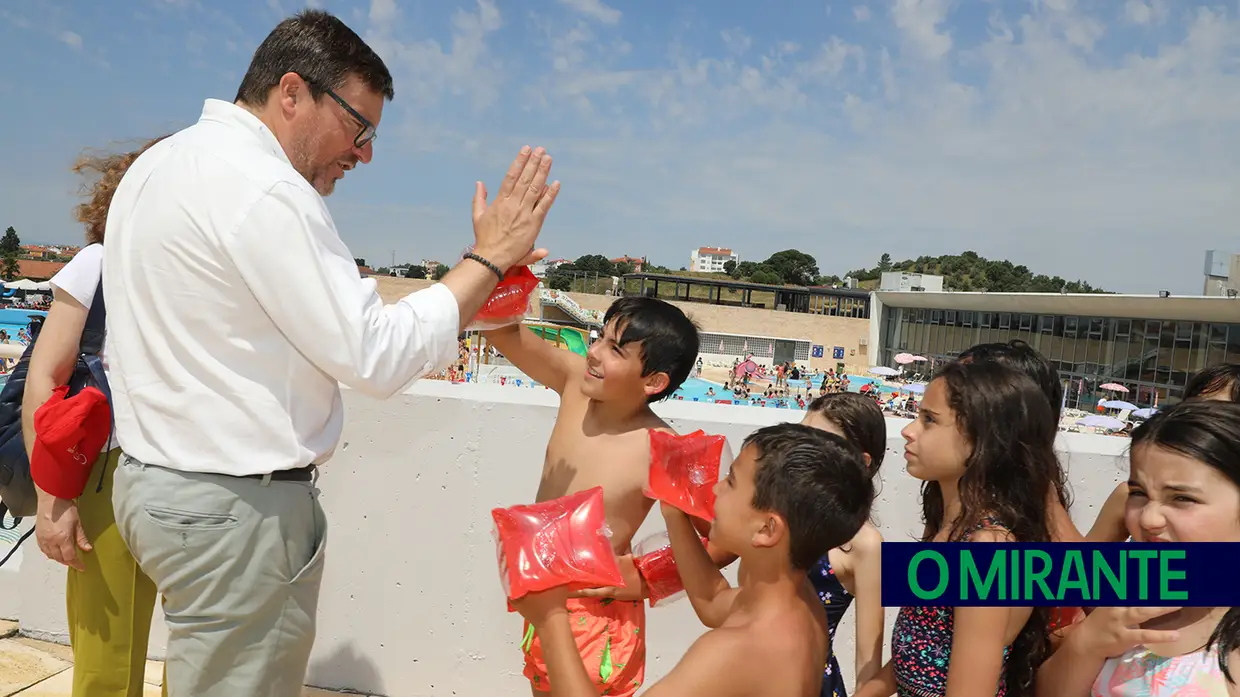 Quase 1500 crianças festejaram o seu dia no Complexo Aquático de Santarém