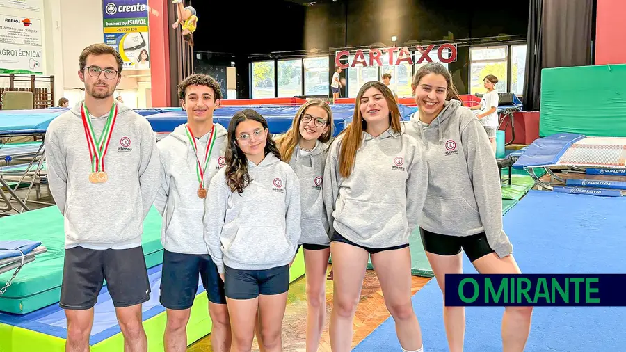 Ateneu Cartaxense conquista medalhas na primeira divisão Ateneu Cartaxense conquista medalhas na primeira divisão