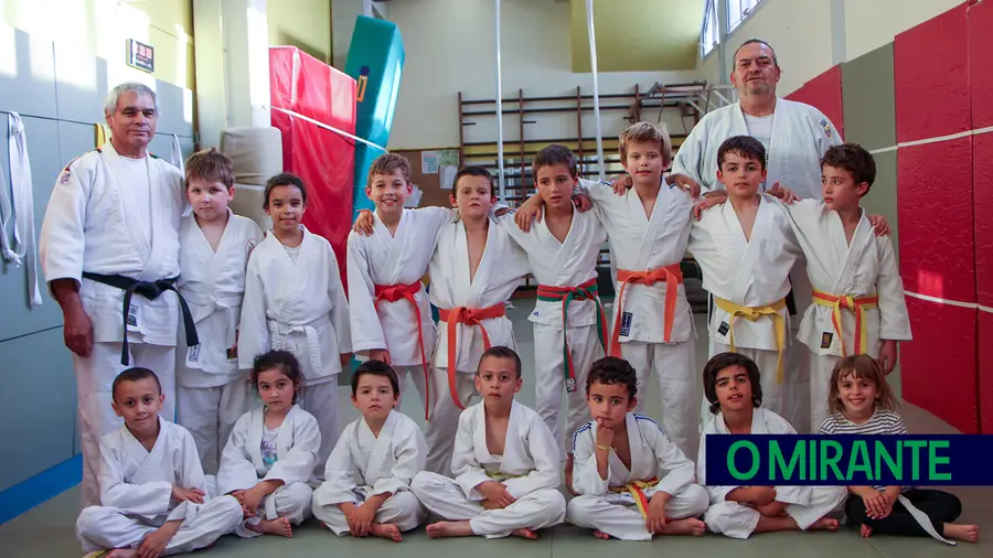 A secção de judo da Casa do Benfica em Santarém