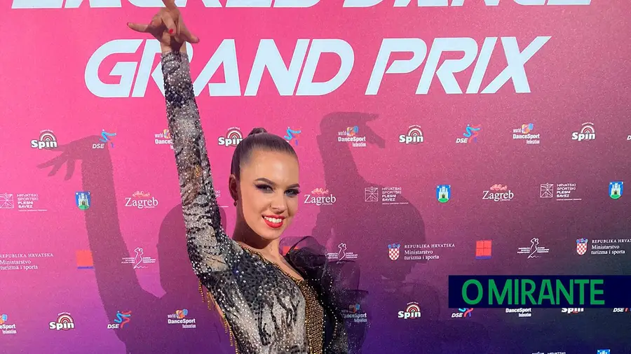 Atleta de dança de Azambuja entre as melhores no campeonato da Europa Atleta de dança de Azambuja entre as melhores no campeonato da Europa
