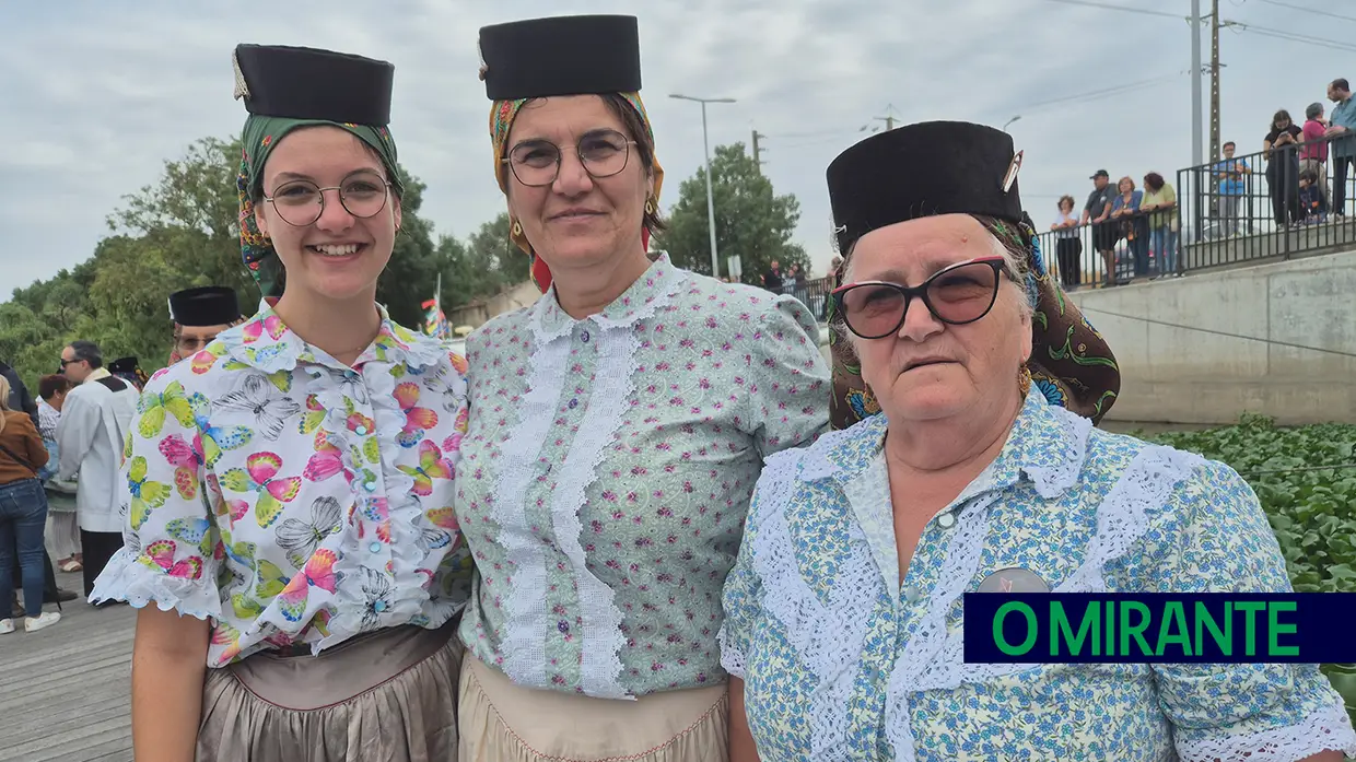 Azambuja recebeu com emoção famílias avieiras no Cruzeiro Religioso e Cultural do Tejo