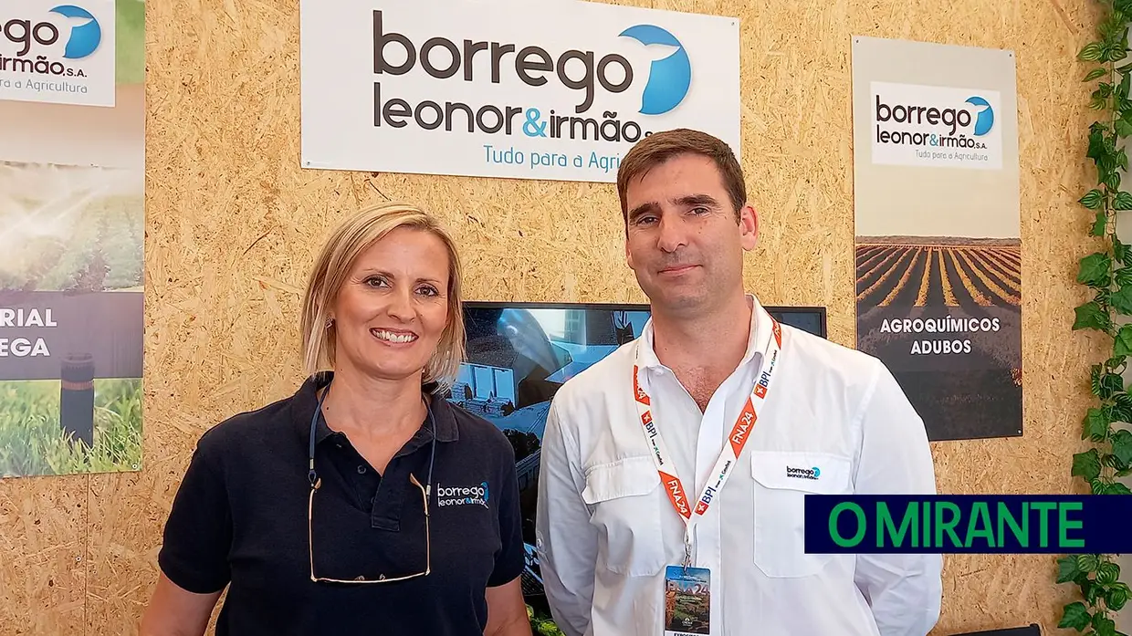 Empresários na Feira de Agricultura