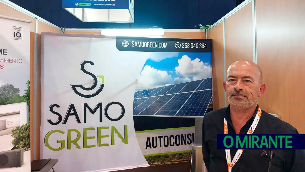 Empresários na Feira de Agricultura