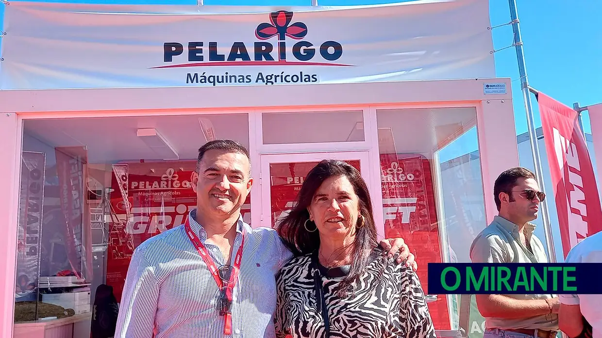 Empresários na Feira de Agricultura