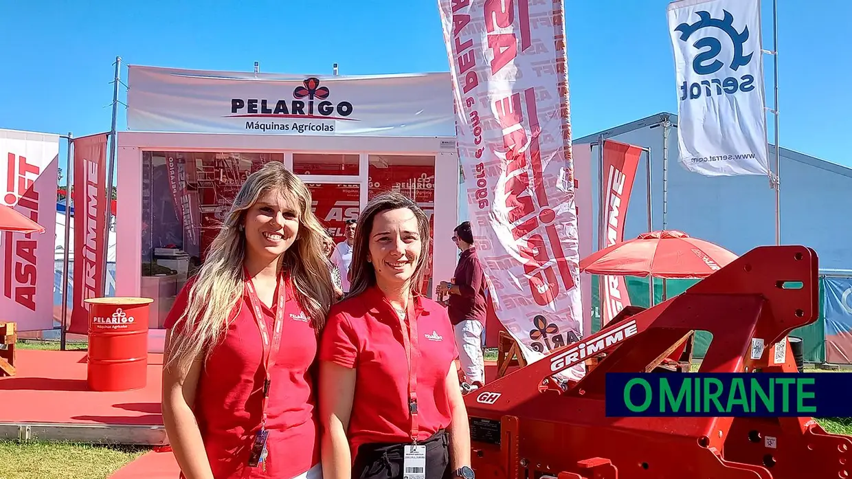 Empresários na Feira de Agricultura