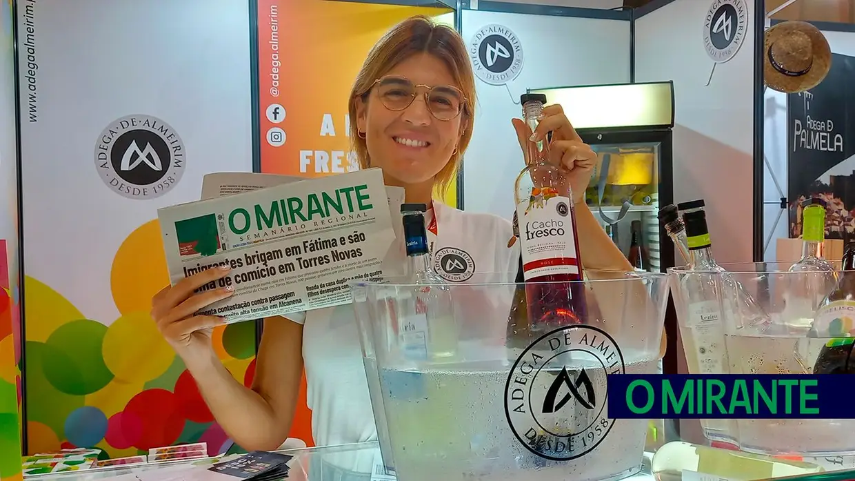 Empresários na Feira de Agricultura