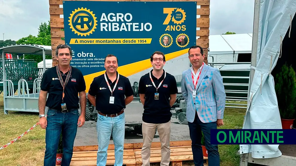 Empresários na Feira de Agricultura