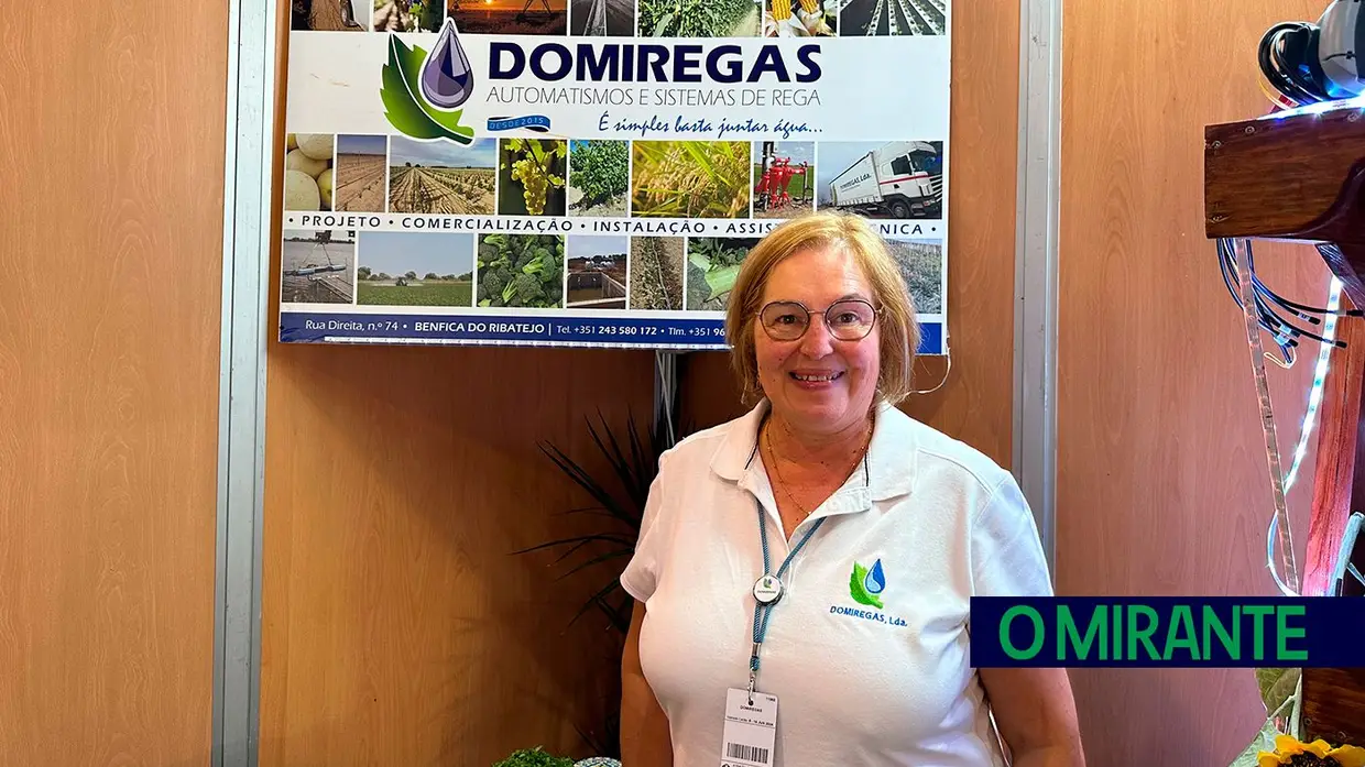 Empresários na Feira de Agricultura
