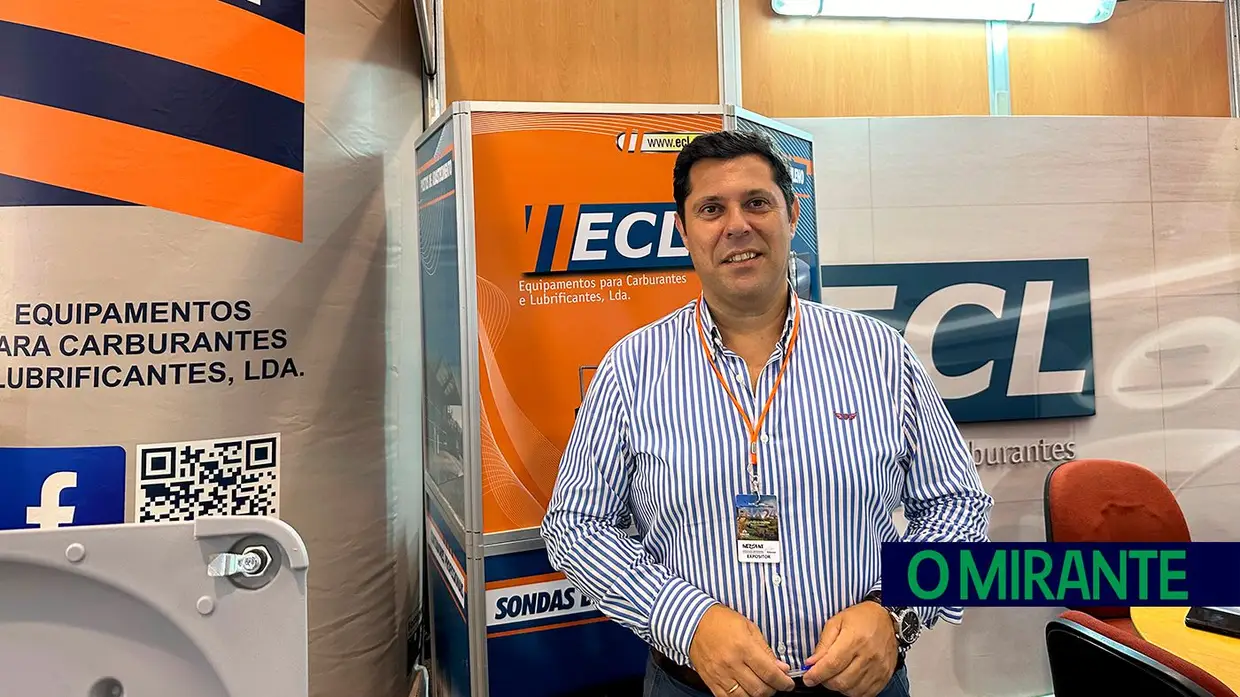 Empresários na Feira de Agricultura