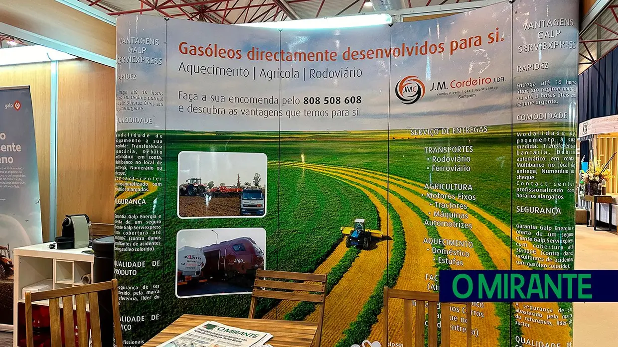 Empresários na Feira de Agricultura
