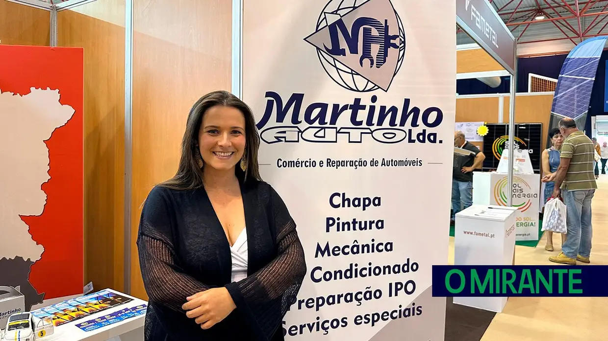Empresários na Feira de Agricultura